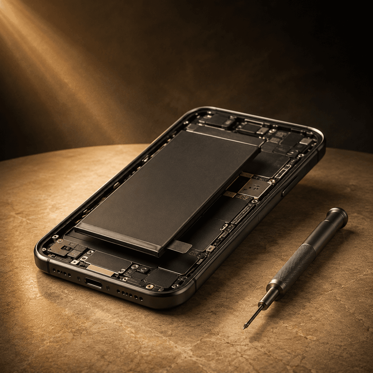 Battery Replacement — service visual